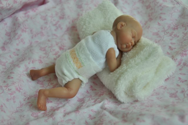 Малышка сплюшка, ООАК Ирины Капланской