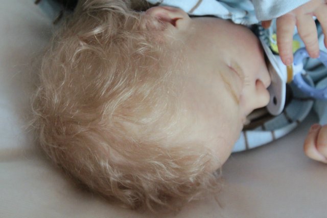 Мальчик одуванчик... Куколка реборн Вишни Виктории