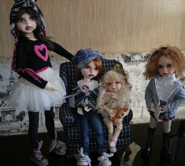 Наша дружная LASHERсемейка -LILLIE,-ERIKA, IVY, VIOLET, FIONA, OOAK Lillie (фото 5)