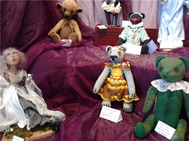 Выставка дизайнерских кукол и игрушек куклаЯ 2013