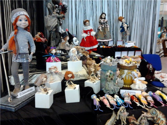 Выставка дизайнерских кукол и игрушек куклаЯ 2013
