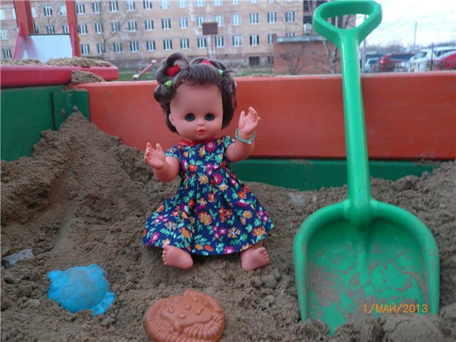 Винтажные прогулки. Кукла ГДР. Фото