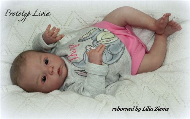 Кукла-реборн Prototype Livia by Gudrun Legler Reborn Baby (фото 9)