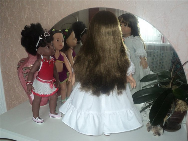 Девчушки любят наряжаться! Наряды для кукол Готц и не только (фото 6)