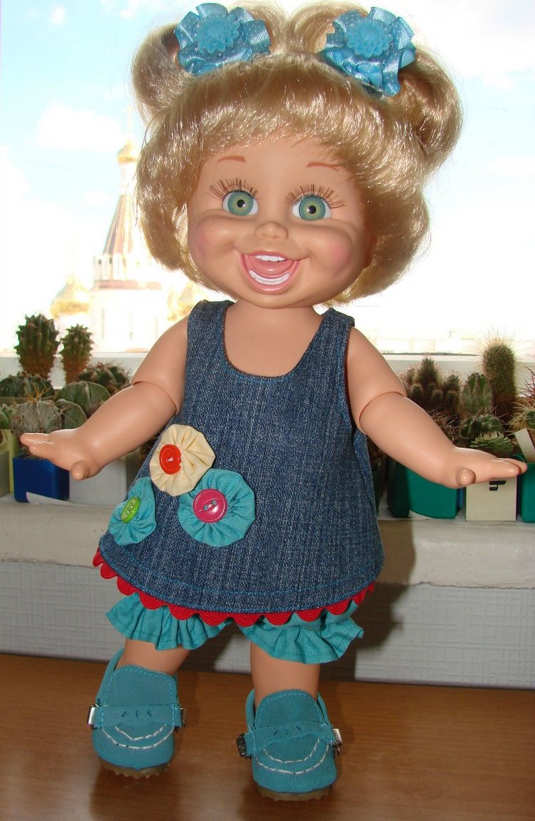 Мой маленький мир кукол — Куклы Galoob Baby Face (Фейсинки): винтаж 90 (фото 3)