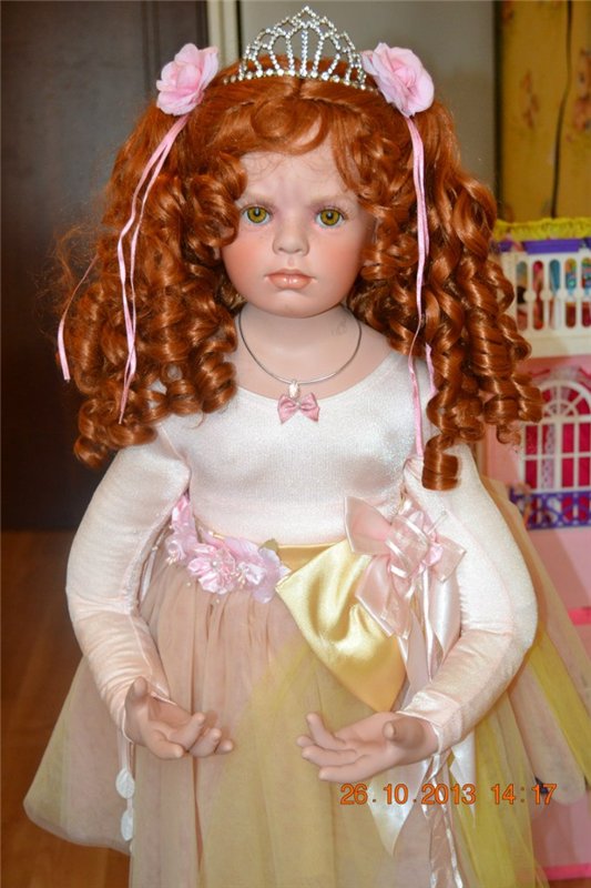 Балерина от Donna Rubert или приезд новенькой фарфоровой куклы (фото 4)