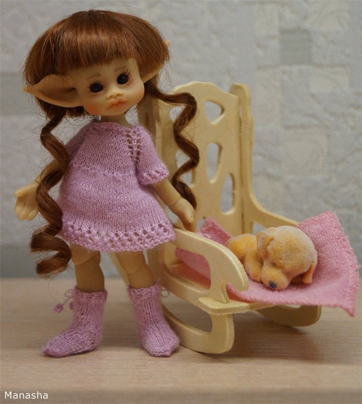 Наша младшенькая...Люся.Bubble pop от Kerrie Sawyer