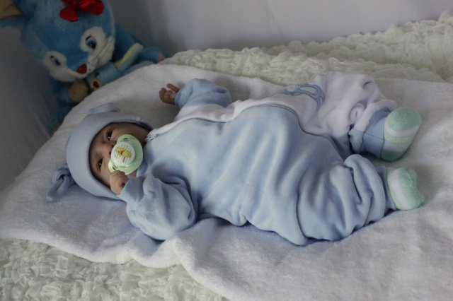 Белокурый ангел Саввушка! Куколка реборн Виктории Вишни