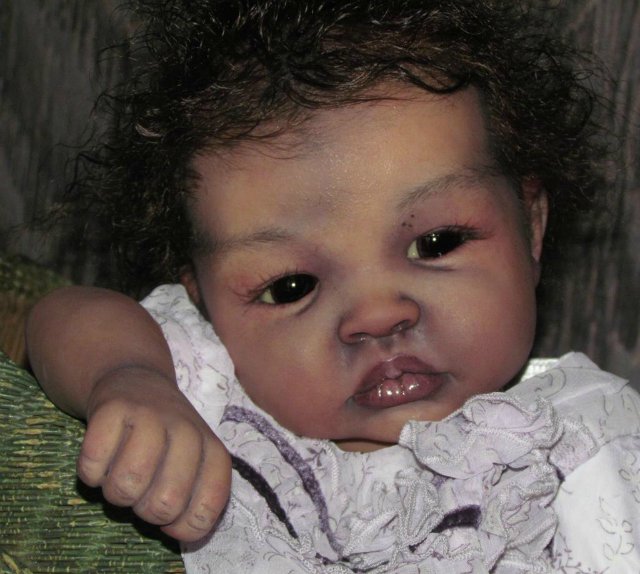 Новые глаза стекло для этнических реборнов (фото 8)