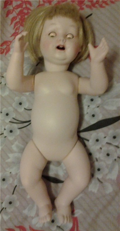 Фарфоровая кукла реплика Gallery Originals Shelburne Museum Porcelain Grete Doll