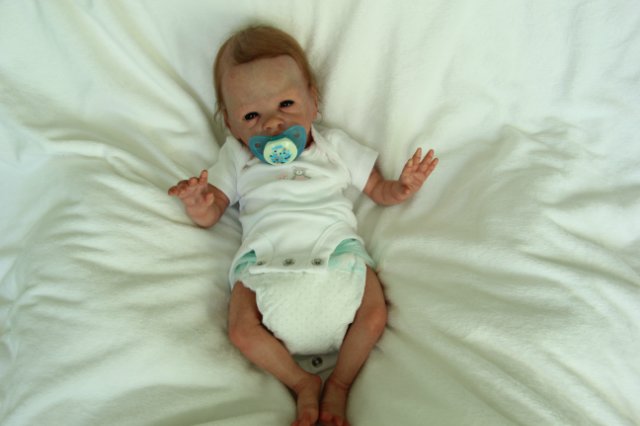 Крошка Мэгги. Кукла реборн Саутер Антонины (фото 4)