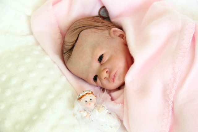 Крошка Мэгги. Кукла реборн Саутер Антонины