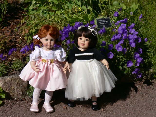 Прогулка в Ботаническом саду Санкт Петербурга. Часть 3. Садовая клумба