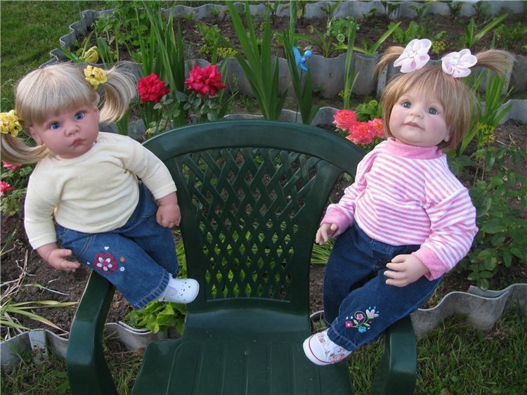 Дачные прсиделки кукол Ли Миддлетон