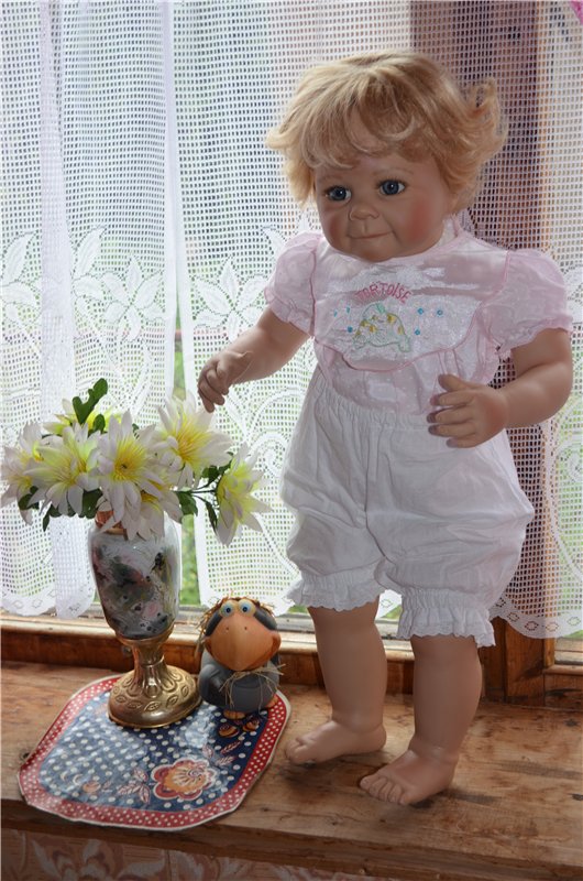 Фэйсинки и Майя на даче — Куклы Galoob Baby Face (Фейсинки): винтаж 90