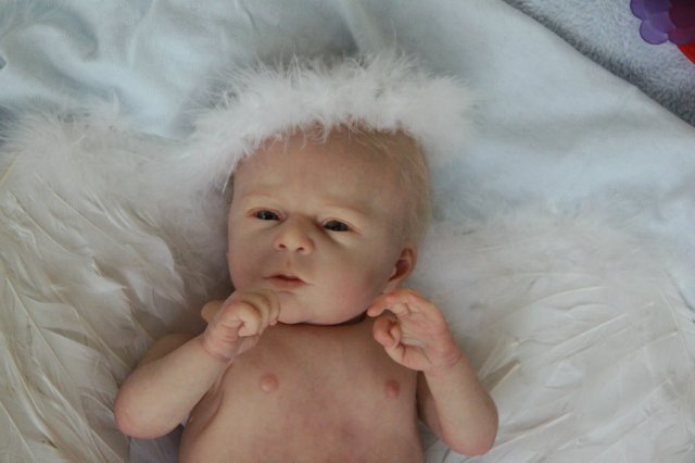 И еще один Ангелочек... Куколка реборн Вишни Виктории