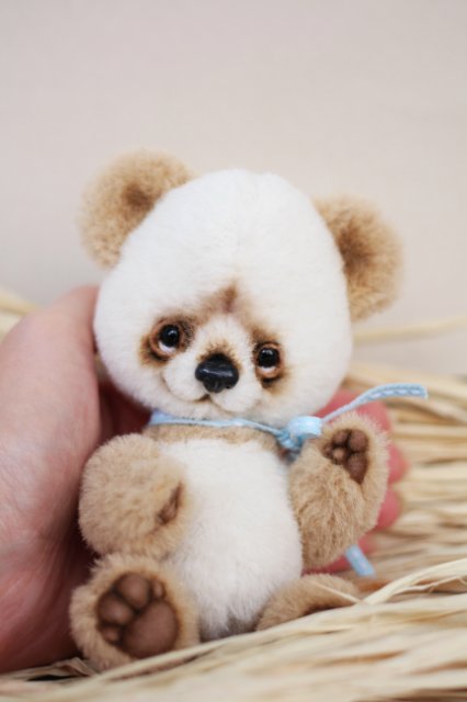 Толстопуз Шуша, пандочка из альпаки (фото 5)