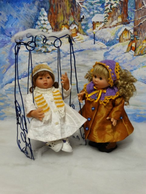 Прогулка зимним вечером. Вихтели Rosemarie Anna Muller (фото 7)