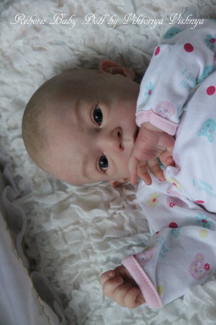 Аделиночка... Куколка реборн Виктории Вишни