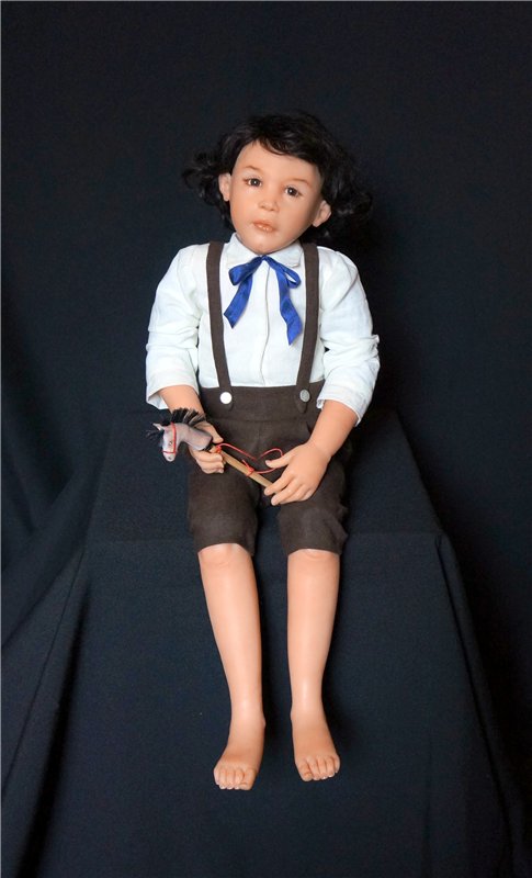 ООАК кукла ручной работы Светланы Гришко. Давид (фото 4)