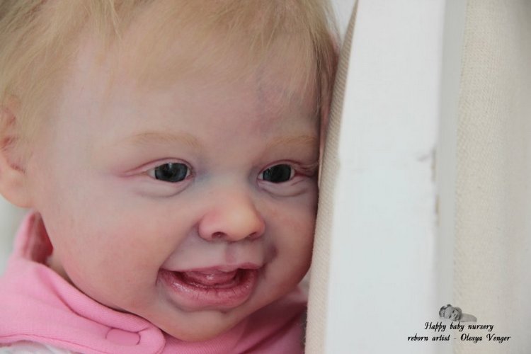 Мой солнечный лучик, моя радуга, мое счастье, моя Милена, Миленочка, Милеша. Кукла реборн Олеси Венгер (фото 9)