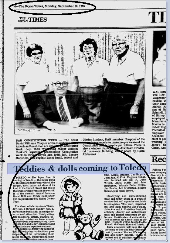 Известная кукольная компания Effanbee и её дизайнер Eugenia Dukas