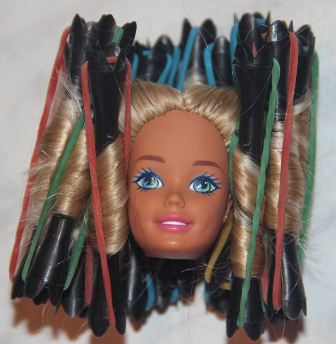 Простушка и розовый куст — Реставрация и преображение кукол: ремонт (фото 9)