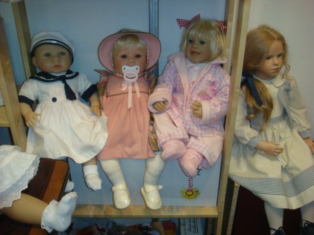 Ещё картинки с выставки... XI Международный Салон кукол на Тишинке в Москве 2015. Фото