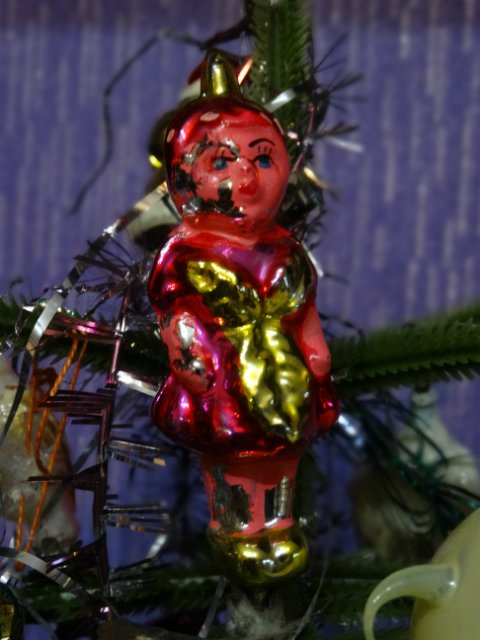 Ёлочные игрушки моего детства