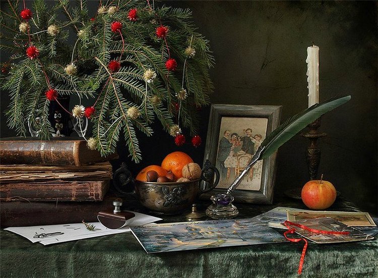 Чудесные новогодние натюрморты
