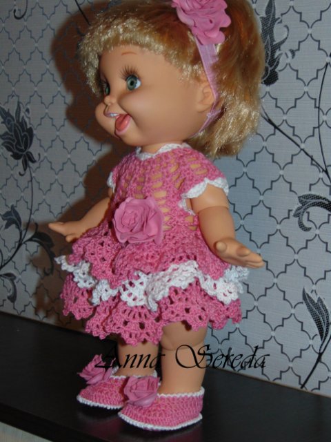 Платьица для Фейсинок — Одежда и обувь для кукол своими руками: фото