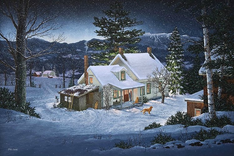 Зимняя сказка от Fred Swan | Бэйбики Зимняя сказка от Fred Swan