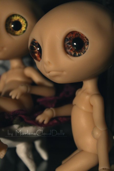 Новенькие шарнирные куклы Изгои и их глаза