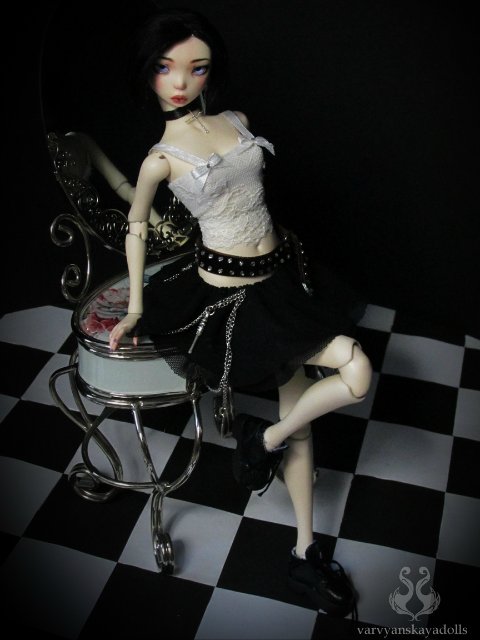 Полиуретановая шарнирная кукла Матильда (фото 8)