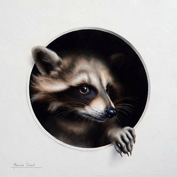 Животные в живописи Марины Диул (фото 4)