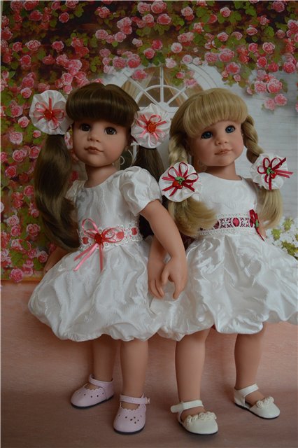 Платьица "Как зефирчик" для куколок Готц