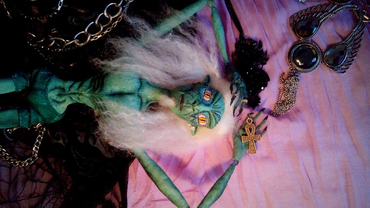 Готы Пегаса: рейф Тодд | Бэйбики Готы Пегаса: рейф Тодд — Авторские куклы ручной работы: текстильные