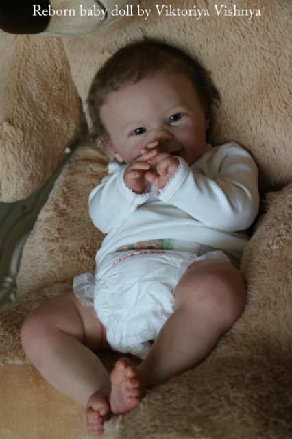 Мейзи... Куколка Реборн Виктории Вишни (фото 2)