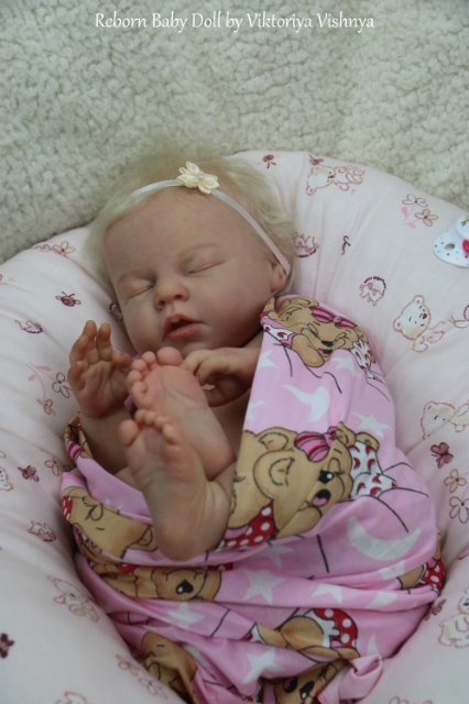 Нежнуля Ноа...Куколка реборн Виктории Вишни