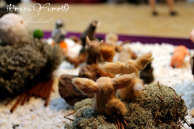 Миниатюрные создания — Игрушки в смешанной технике (мех и глина): Арт