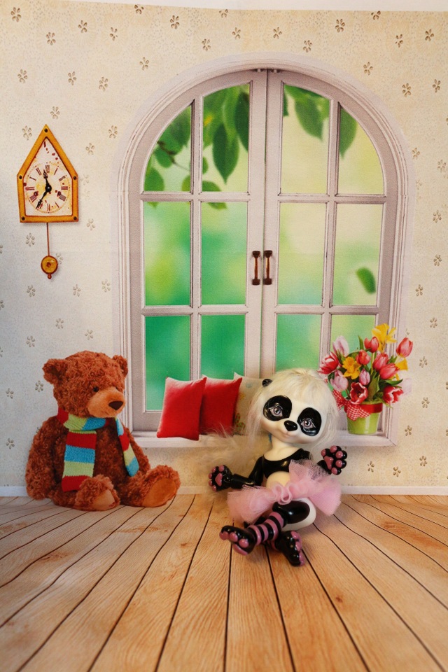 Долгожданная Дрюшечка или первый опыт фотографирования с фоном