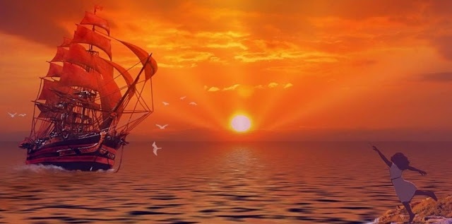 Под алыми вернусь я парусами к тебе, моя любимая Ассоль! (По следам конкурса "Мое небо")