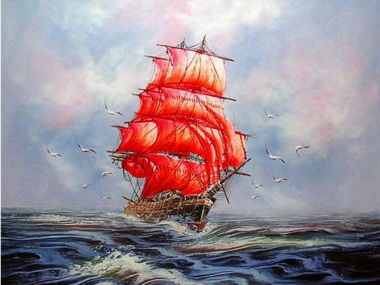 Под алыми вернусь я парусами к тебе, моя любимая Ассоль! (По следам конкурса "Мое небо")