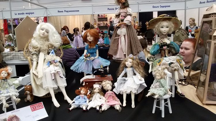 V Ежегодный Весенний Бал Авторских Кукол на Тишинке