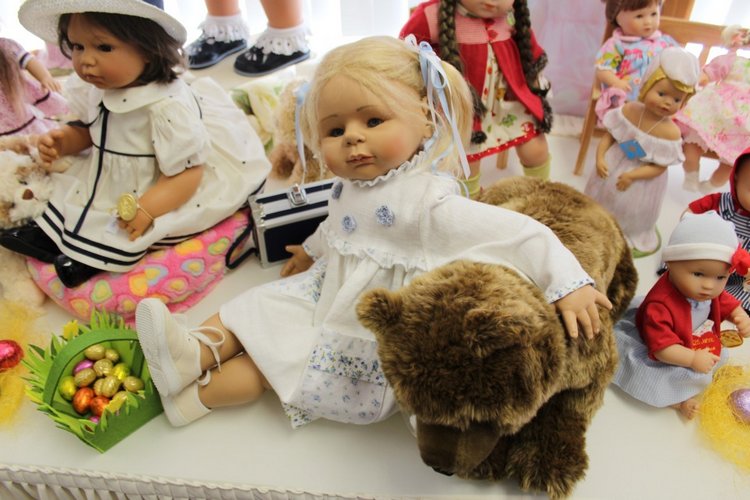 Пасхальная встреча в магазине кукол Гюнзел 2017. Куклы разных авторов