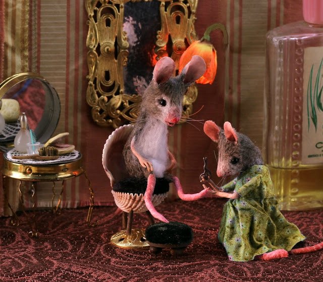 Мышиный дом или Жизнь замечательных мышей. Авторские игрушки в книжной иллюстрации. Мэгги Руди (Maggie Rudy) - "Mouses