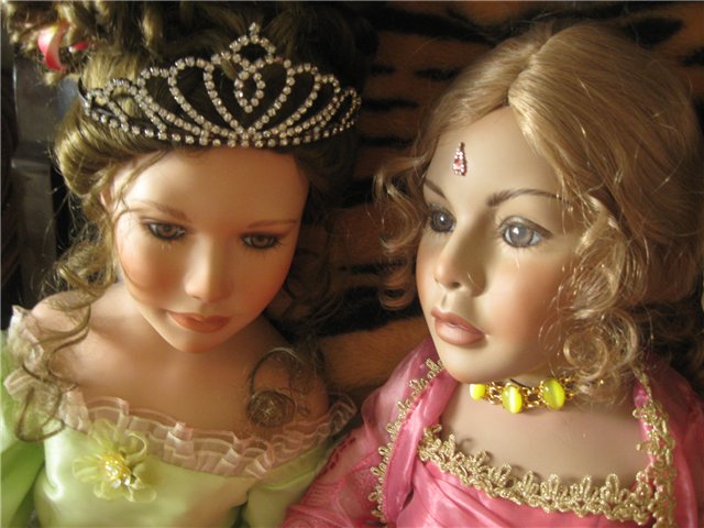Моя индийская Принцесса приехала! Фарфоровые куклы от Томас Бейкер (фото 5)