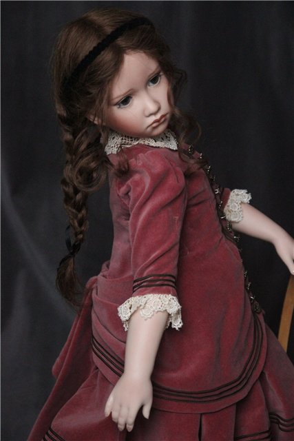 Фарфоровая кукла Белинда от Анджелы и Джона Баркер