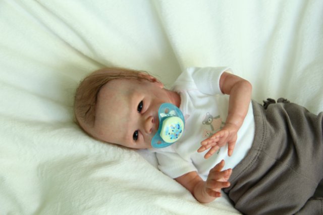 Крошка Мэгги. Кукла реборн Саутер Антонины