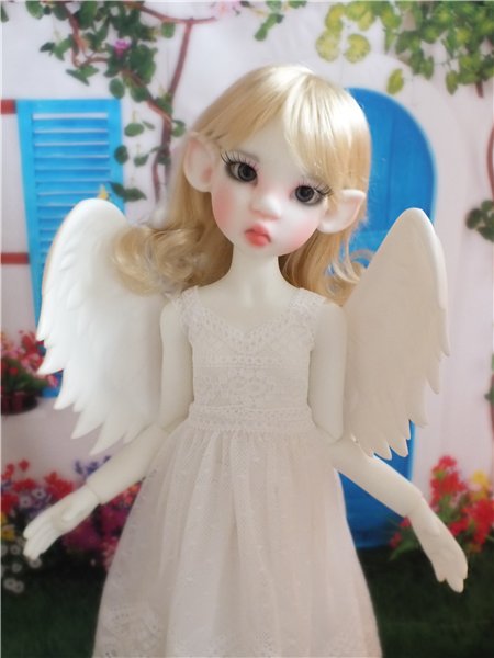 Мой Ангел... Белая Mikki elf от Kaye Wiggs (фото 2)